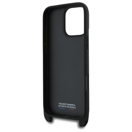 BMW BMHCP16X23PSCCK iPhone 16 Pro Max    6.9 czarny/black hardcase M Edition Carbon Stripe & Strap