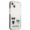 Etui Karl Lagerfeld KLHCP13STPEKCW na iPhone 13 mini hardcase - białe Karl&Choupette