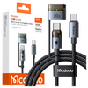 MCDODO KABEL USB-C 240W MAGSAFE 3 140W 2W1 SZYBKIE ŁADOWANIE DO MACBOOK 2M