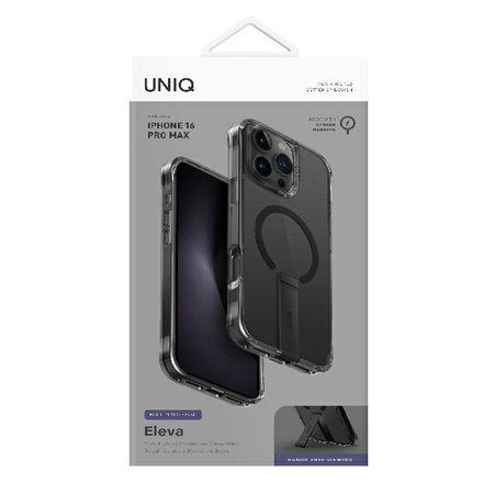 UNIQ ETUI POKROWIEC Z PODSTAWKĄ DO IPHONE 16 PRO MAX 6.9 DO MAGSAFE CARBON