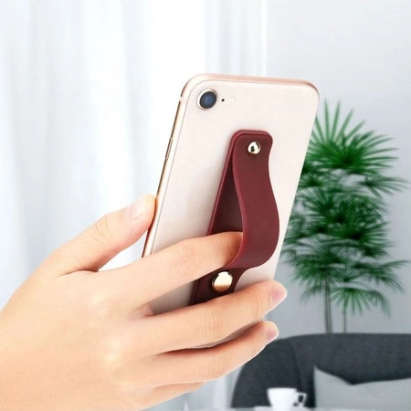 HURTEL UCHWYT NA PALEC SAMOPRZYLEPNY Z SUWAKIEM DO IPHONE 12 13 14 PRO MAX