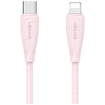 USAMS KABEL USB-C DO LIGHTNING 30W DO IPHONE 12 13 14 1M ZIELONA