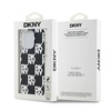 DKNY POKROWIEC HARDCASE DO IPHONE 15 PRO IML CHECKERED MONO STRUKTURA