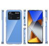 Outer Space Case etui Xiaomi Poco M4 Pro pokrowiec z elastyczną ramką niebieskie