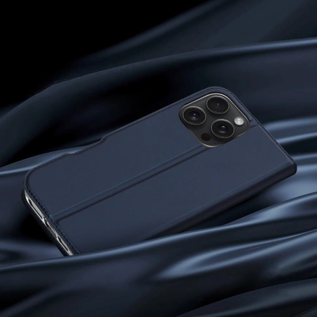 DUX DUCIS ETUI SKIN PRO DO IPHONE 16 PRO MAX Z KLAPKĄ I MIEJSCEM NA KARTĘ