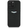 Etui Aston Martin HC Leather Victory     Design do iPhone 16 Pro Max czarny