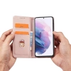 HURTEL ETUI MAGNET CARD POKROWIEC DO SAMSUNG GALAXY S22 PLUS PORTFEL RÓŻOWY