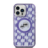 KARL LAGERFELD ETUI DO IPHONE 15 PRO Z MAGNETYCZNYM MONOGRAM KARL&CHOUPETTE