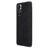 Nillkin Qin Case etui do Xiaomi Redmi Note 11T 5G / Note 11S 5G / Note 11 5G (China) / Poco M4 Pro 5G osłona na aparat kabura pokrowiec obudowa z klapką czarny