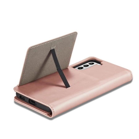HURTEL ETUI MAGNET CARD POKROWIEC DO SAMSUNG GALAXY S22 PLUS PORTFEL RÓŻOWY