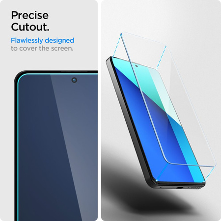 SPIGEN SZKŁO HARTOWANE GLAS.TR SLIM 2-PACK DO XIAOMI REDMI NOTE 13 4G LTE