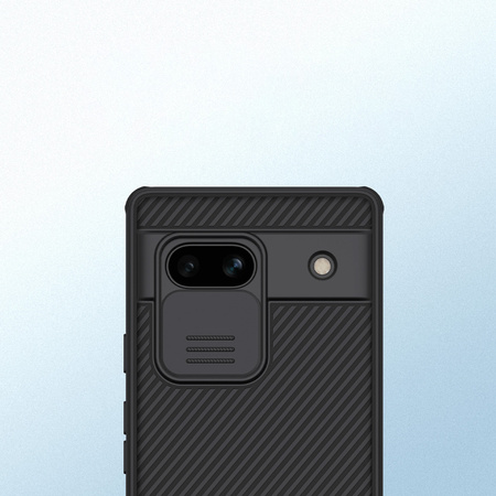 Pancerne etui Google Pixel 7a z osłoną na aparat Nillkin CamShield Pro Case - czarne