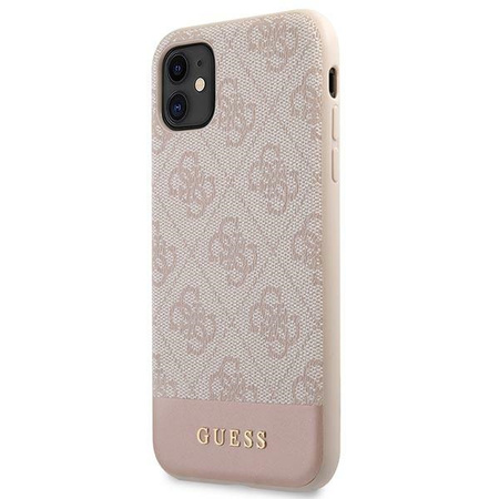 GUESS CASE DO IPHONE 11 XR 6,1 4G STRIPE COLLECTION Z REGULOWANĄ OCHRONĄ