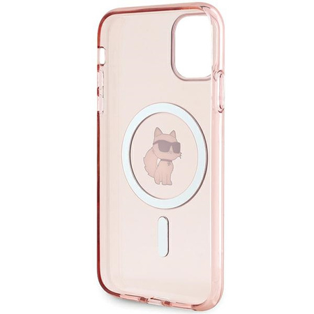 KARL LAGERFELD POKROWIEC HARDCASE DO IPHONE 11 6.1 Xr CHOUPETTE DO MAGSAFE