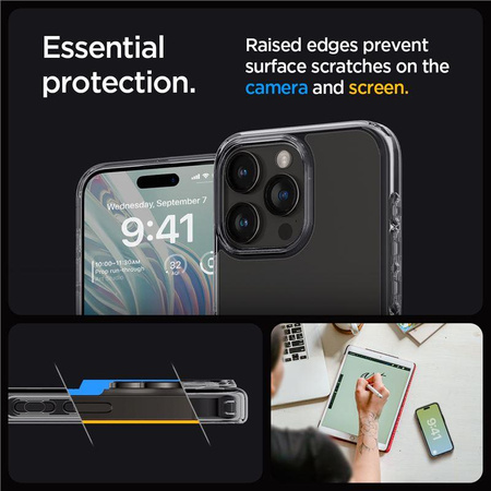 SPIGEN ULTRA HYBRID IPHONE 15 PRO MAX SPACE CRYSTAL