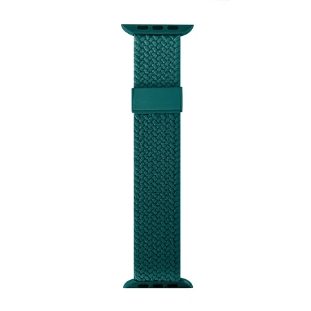 Pasek nylonowy Puro Loop do Apple Watch 42 / 44 / 45 / 49 mm - ciemnozielony