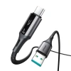 Kabel Joyroom S-A60 StarTalk 3A USB-A - USB-C 1,2m - czarny