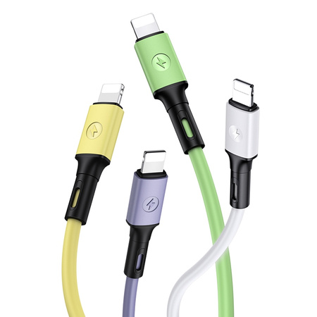 USAMS KABEL U52 DO LIGHTNING 1M DO TELEFONÓW APPLE 2A FAST CHARGING