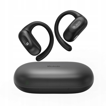 MCDODO SŁUCHAWKI BEZPRZEWODOWE DOUSZNE BLUETOOTH 5.4 Z MIKROFONEM ETUI CLIP