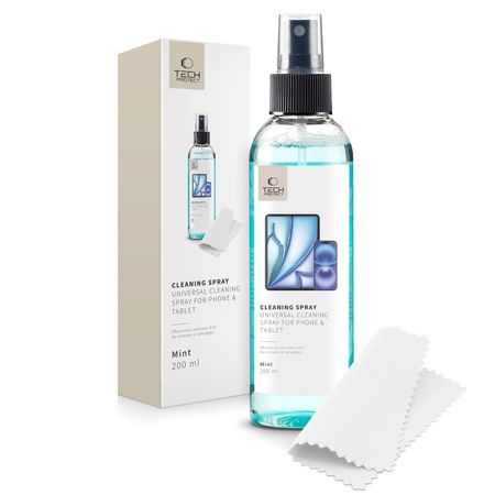 TECH-PROTECT CLEANING SPRAY FOR PHONE & TABLET 200ML EKO MINT