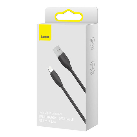 BASEUS KABEL DO LIGHTNING 2,4A DO TELEFONÓW IPHONE 1,2M SZYBKIE ŁADOWANIE