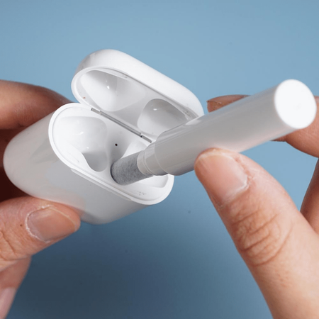 Zestaw czyszczący do słuchawek AirPods - biały