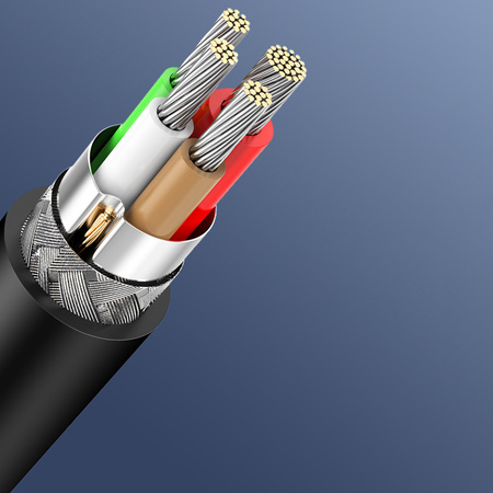 Ugreen kabel USB Typ C do ładowania i transferu danych 3A 2m czarny (10306)