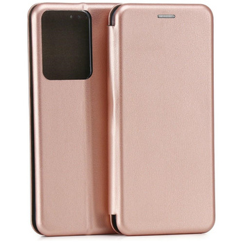 Etui Beline Book Magnetic do Realme 14T  różowo-złoty