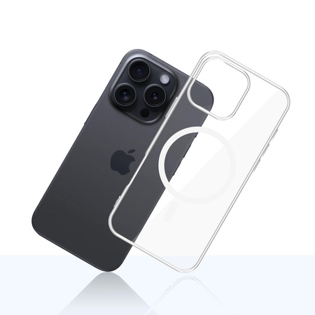 3MK ETUI CLEAR MAGCASE DO IPHONE 16 PRO DO MAGSAFE PRZEZROCZYSTE OCHRONNE