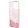 Karl Lagerfeld KLHCP14LLNCHCP iPhone 14 Pro 6,1" różowy/pink hardcase Glitter Choupette Head
