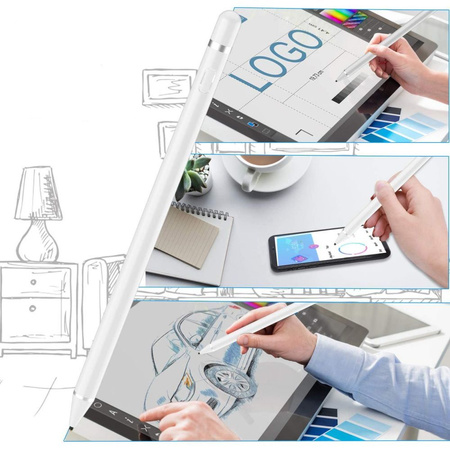 TECH-PROTECT RYSIK ACTIVE STYLUS PEN DO IPAD TABLET SAMSUNG SZYBKIE PISANIE