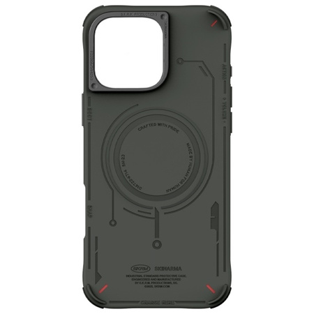 Skinarma etui Mecha iPhone 16 Pro 6.3   Magnetic Charging oliwkowy/olive