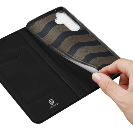 DUX DUCIS ETUI SKIN PRO Z KLAPKĄ DO SAMSUNG GALAXY A55 5G MIEJSCE NA KARTĘ