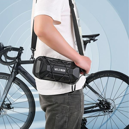 WILDMAN ETUI NA KIEROWNICĘ XT17 1L ROWEROWA SAKWA UNIWERSALNA DO TELEFONÓW