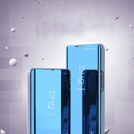 HURTEL CLEAR VIEW CASE ETUI DO SAMSUNG GALAXY A03S OCHRONA EKRANU Z KLAPKĄ