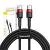 BASEUS KABEL USB-C DO USB-C PD 60W QC 3.0 DO SMARTFONÓW MACBOOKÓW 1M