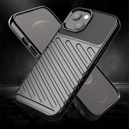 THUNDER CASE POKROWIEC PANCERNY ELASTYCZNY DO IPHONE 13 MINI BEZPIECZEŃSTWO