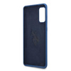 Etui U.S. Polo Assn. Silicone Collection na Samsung Galaxy S20 - granatowe