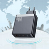 Fast Charger, GaN, Usb-C, Usb, 3 ports, 140W, Mcdodo
