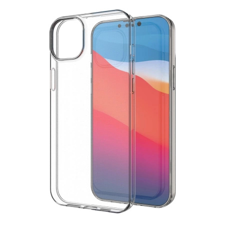 Żelowy pokrowiec etui Ultra Clear 0.5mm iPhone 14 Plus przezroczysty