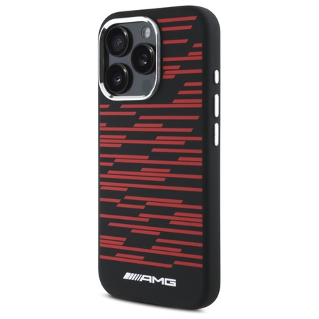 MERCEDES ETUI AMG DO IPHONE 16 PRO 6.3 POKROWIEC Z MAGNETYCZNYM ŁADOWANIEM