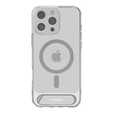 TORRAS ETUI POKROWIEC PSTAND SERIES DO IPHONE 16 PRO PRZEŹROCZYSTE OCHRONA