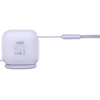 Baseus Traction Series zwijany kabel 3 w 1 USB Typ C - micro USB / USB Typ C / Lightning Power Delivery 100W 1,7m fioletowy (CAQY000005)