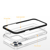 Clear 3in1 etui iPhone 14 Plus silikonowy pokrowiec z ramką niebieskie