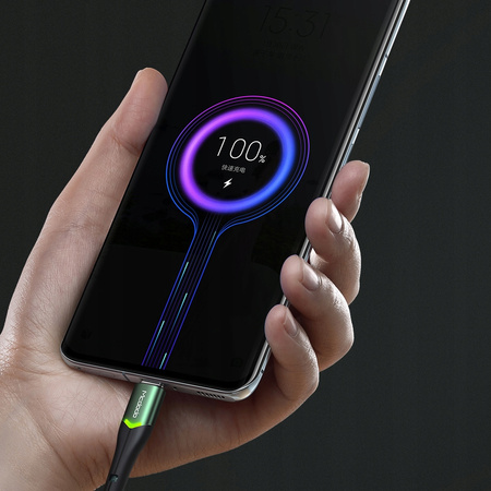 Mcdodo phone cable, USB-C, high-speed, USB-C,LED,QC 4.0, 1m , CA-7960