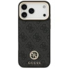 GUESS ETUI POKROWIEC DO IPHONE 17 PRO MAX 4G STRASS LOGO MAGSAFE