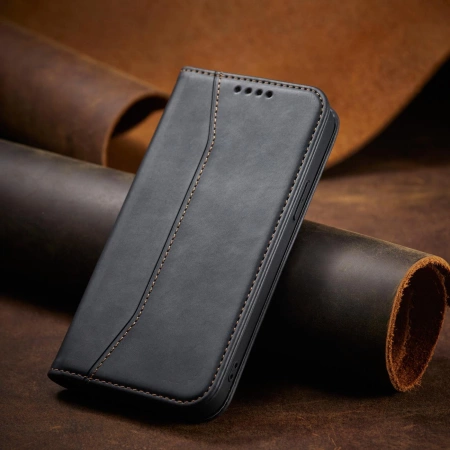 HURTEL ETUI POKROWIEC MAGNETYCZNY DO IPHONE 14 PLUS Z PODSTAWKĄ I PORTFELEM