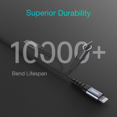 CHOETECH KABEL USB-C DO LIGHTNING DO IPHONE 12 13 14 15 3A 2M Z PEŁNYM