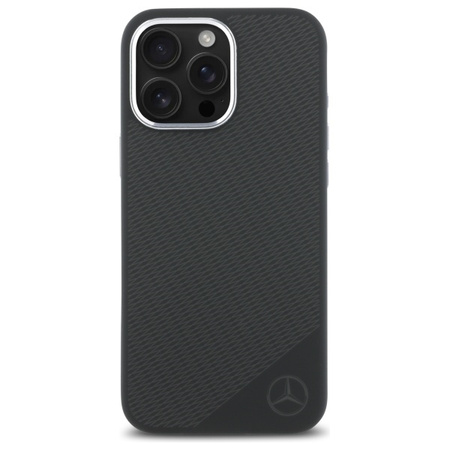 MERCEDES ETUI HARDCASE CASE POKROWIEC DO IPHONE 16 PRO MAX SILIKON WOOD