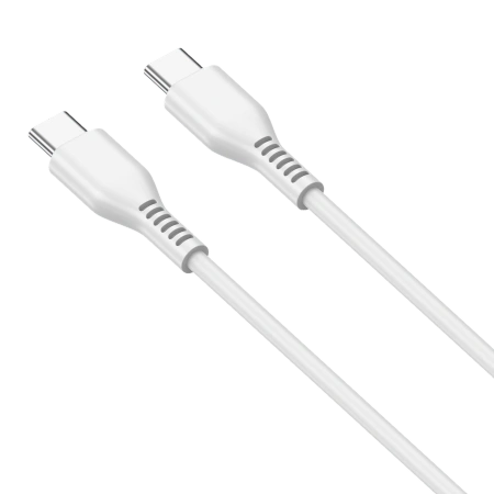 JELLICO kabel KDS-30 USB-C - USB-C PD 60W 1M Biały